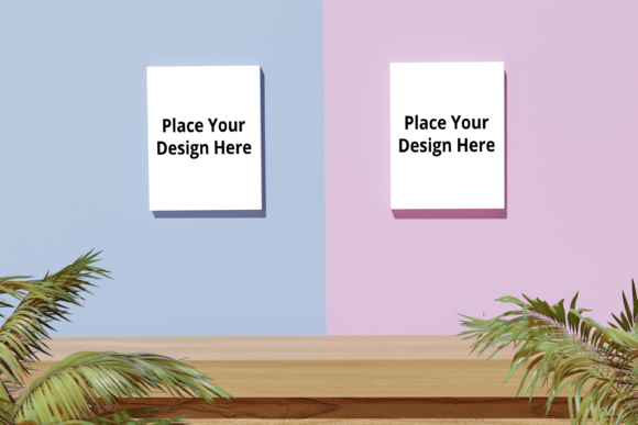 Download Nature Theme Canvas Frame Mockup - Premium Bundle